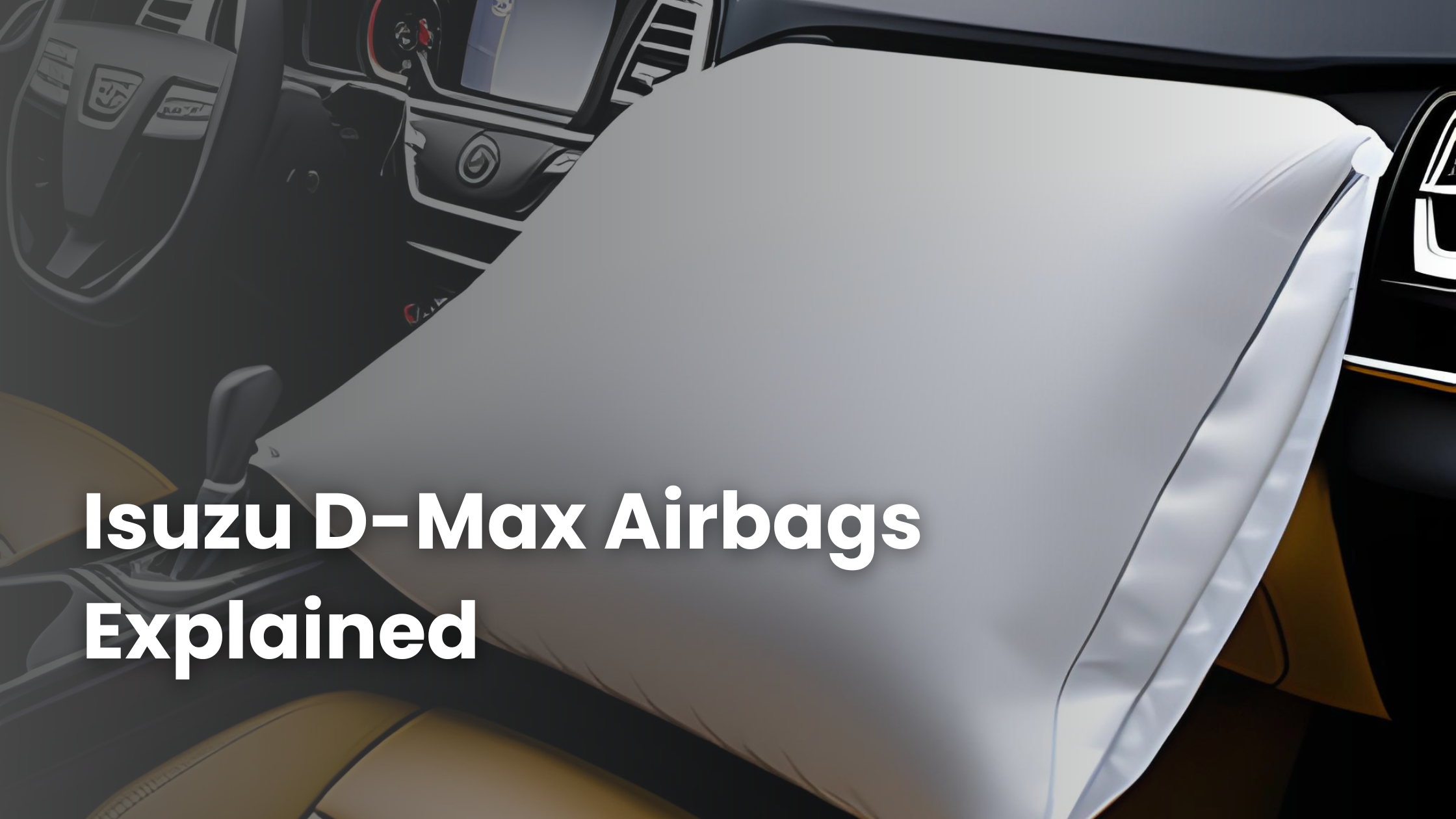 Isuzu D-Max Airbags Explained